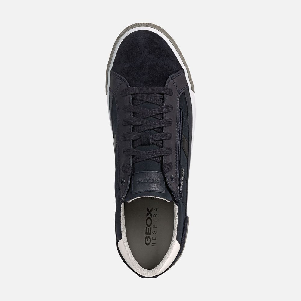 Geox Sneakers Navy Kaven - Geox Mens Shoes - QVLGBH049